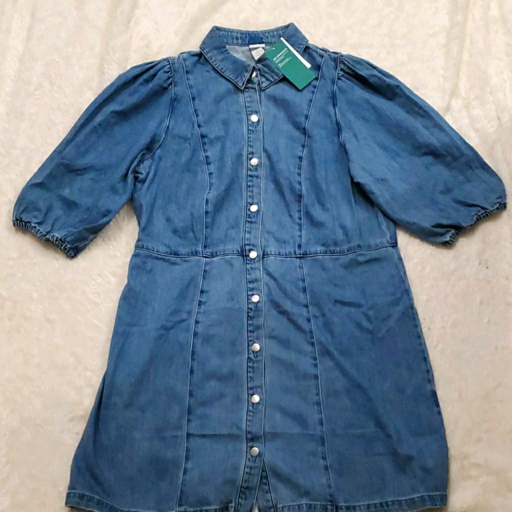 Denim dress